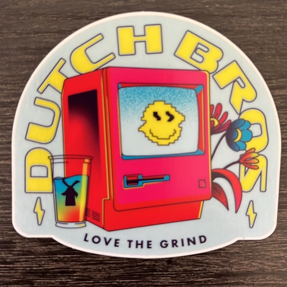 Dutch Bros - Love the Grind Stickers - Picture 3 of 4
